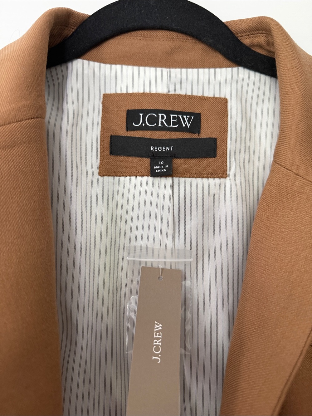 J. Crew Tailored Blazer in Camel Brown - Picture 2 of 7